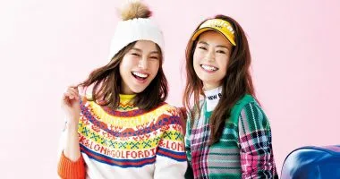 撮影／土屋崇治（モデル）、スタイリスト／西田慶子　ヘア＆メイク／間 隆行（Lila）　モデル／葛岡 碧、紺野ゆり