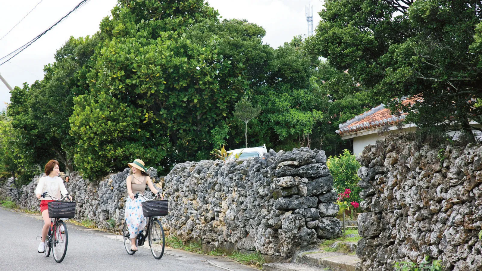 アフターゴルフは、自然と食を堪能する小浜島散策へ