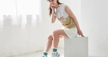 女性向けUVゴルフウェアの説明画像